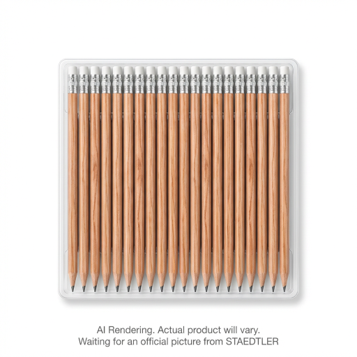 Pencil round HB/2, 24pk, FSC 100%
