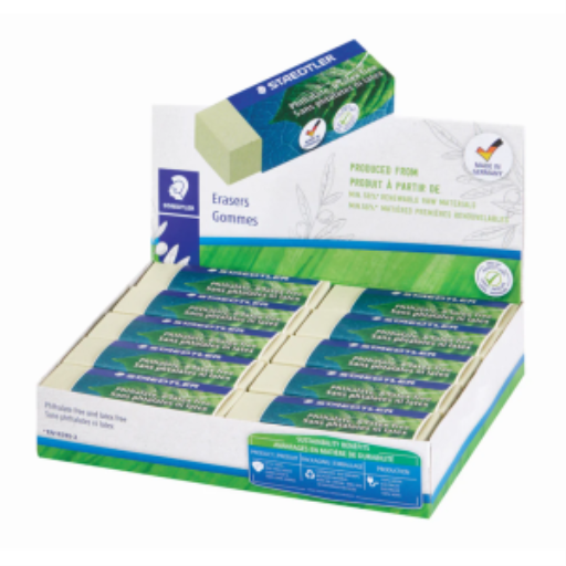 Staedtler Mars N80 Plant Based Eraser - 20 Pack