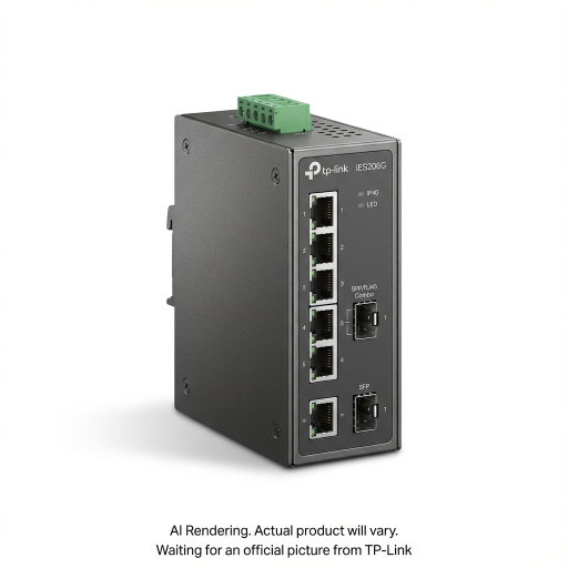 Omada 6-Port Gigabit Industrial Easy Managed Switch