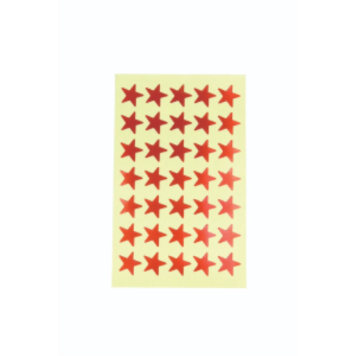 Red Stars, 350/Pkg. / 
Étoiles rouges – paquet de 350