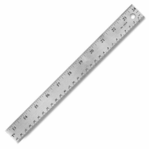 60cm/24" – Inch/Metric / 
60cm/24 po – pouces/métrique