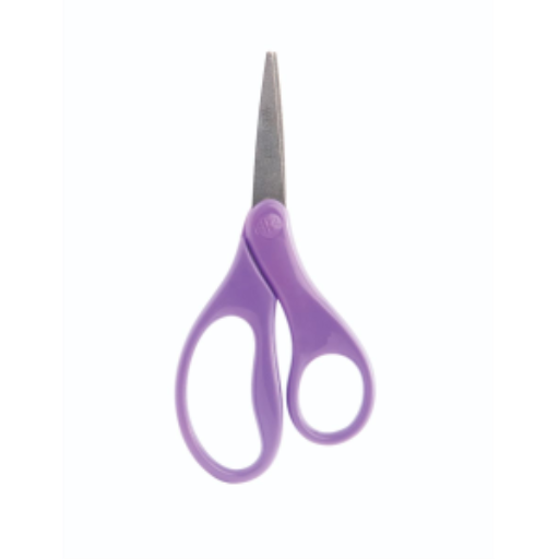 5" Antimicrobial Hard Handle Pointed Kids Scissors/ Ciseaux à bouts pointus avec protection antimicrobienne poignée dure pour enfants, 5 po