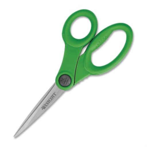 8” Pointed KleenEarth® Antimicrobial Scissors - Green Handles / 
Ciseaux antimicrobiens KleenEarth® bouts pointus 8 po - poignées vertes