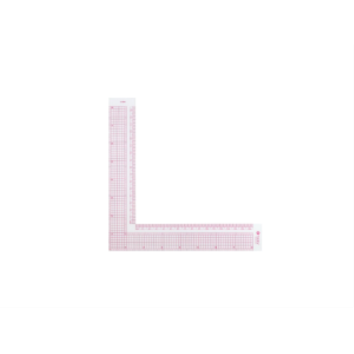 L-Square, Inch/Metric, 17cm / 8”Équerre en L, 17cm/ 8 po