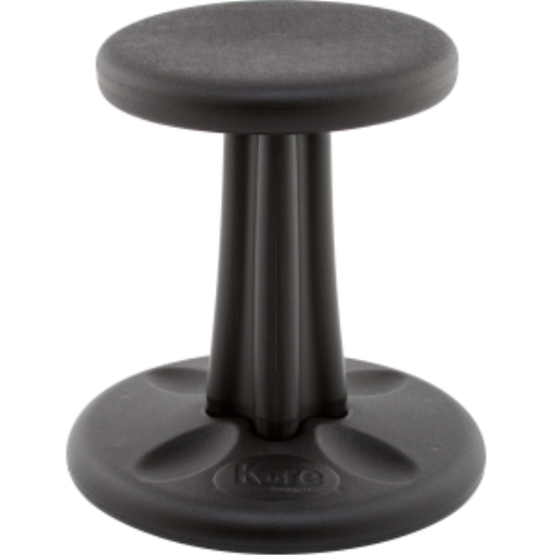 Kore Wobble Stool 36cm, Black
