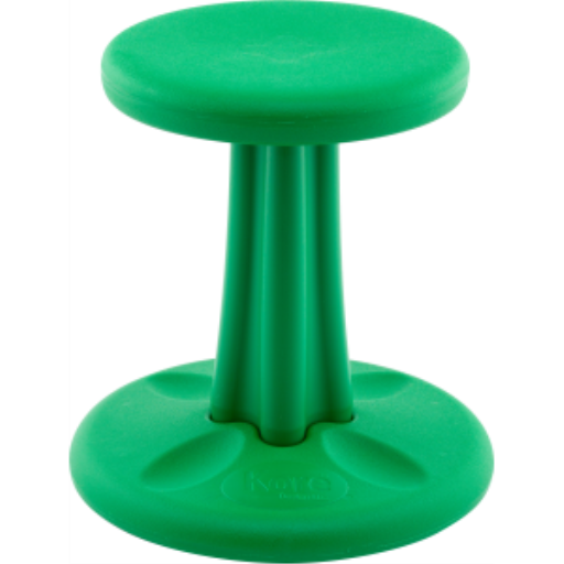 Kore Wobble Stool 36cm, Green
