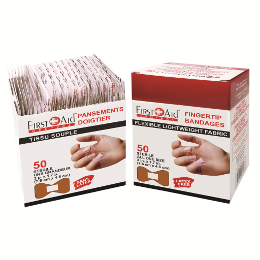 Fabric Fingertip Bandages, Light Weight, 50/pack