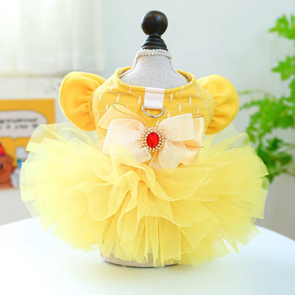 Robe La Belle et le Chien | Robe de fête pour animaux