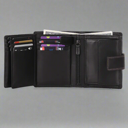 MET Men's Fashion Leather Wallet
