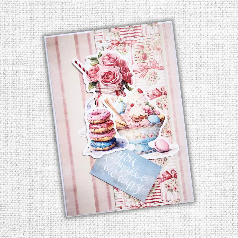 Gourmandises Sucrées Découpes Pack Papier 31464