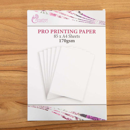 Papier d'impression professionnel Carnation Crafts 170 g/m² (85 feuilles A4)