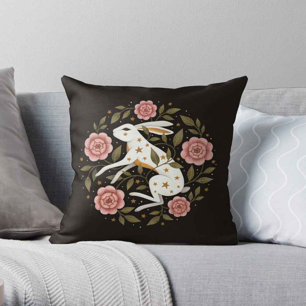 Modern Linen Pillow Cover – Minimalist Geometric Cushion Case for Home Décor