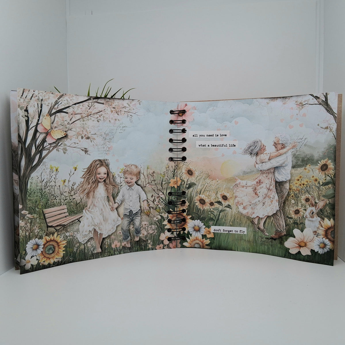 Dutch Doobadoo DDBD Sticker A5 Joyeux Printemps 1