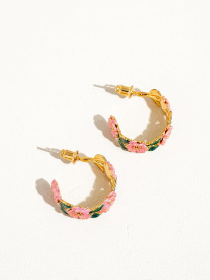 Boucle d'oreille créole Jocelyn