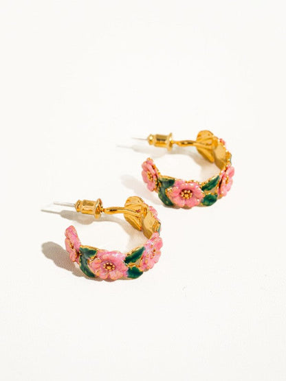 Boucle d'oreille créole Jocelyn