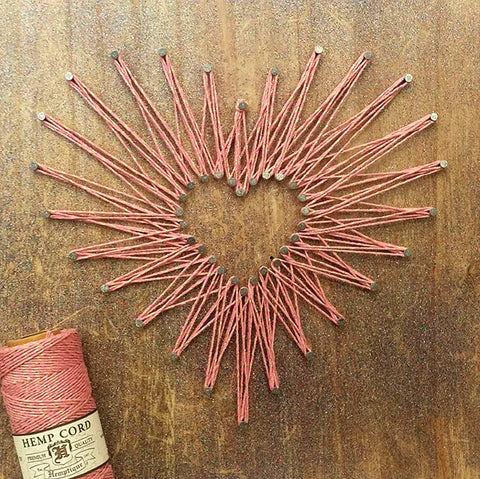 Hemptique #20 Bobines de corde de chanvre métallique 50 g