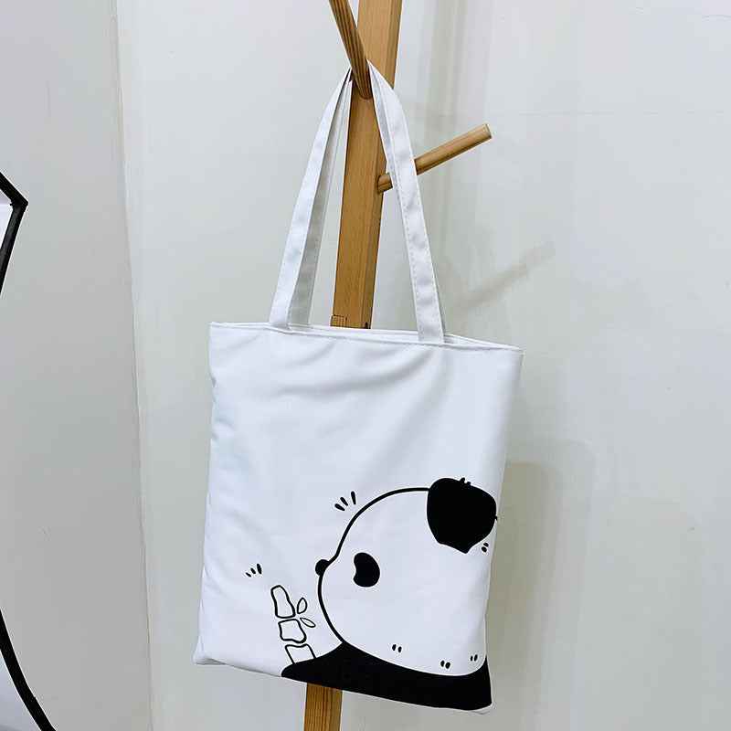 Student Commuter Shoulder Casual Tote Bag For Class