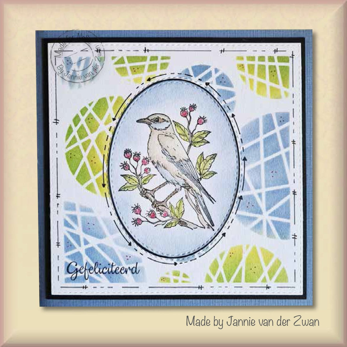 Pochoir Nellie's Choice A6 pour Set de Couleurs Magnétiques Cercles