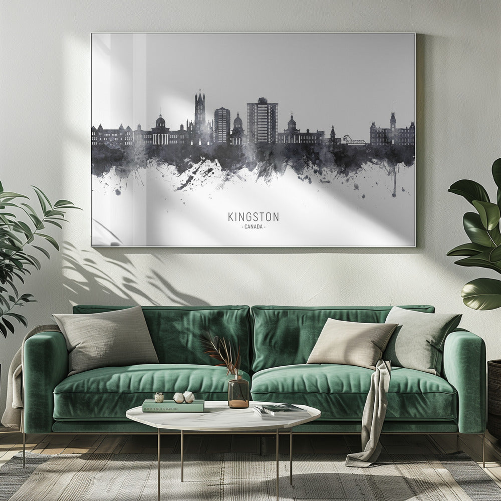 Wall art Kingston Canada Skyline