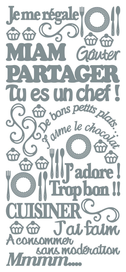 Peel Off Stickers - Je me regale
