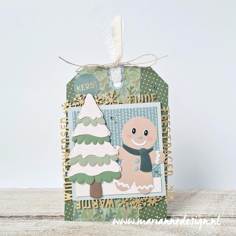 Marianne Design Collectables Die - Sapin enneigé par Marleen