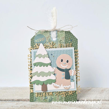 Marianne Design Collectables Die - Sapin enneigé par Marleen