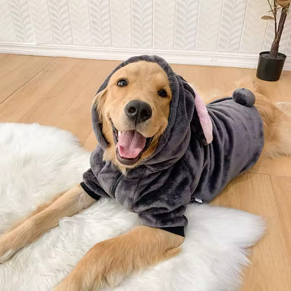 Grey Easter Bunny Hoodie – Easter Dog Hoodie