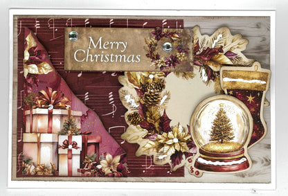 3Quarter Designs Sugarplum Wreath  6x4 Card Pack