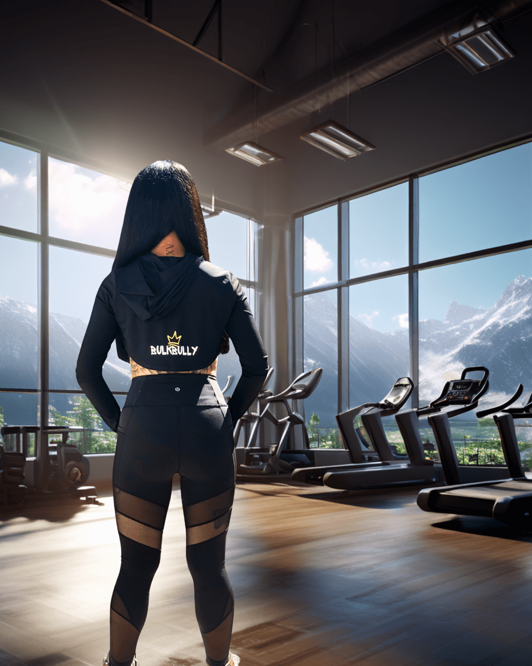 Soutien-gorge de sport et shrug BulkBully pour femmes : Le confort rencontre le style