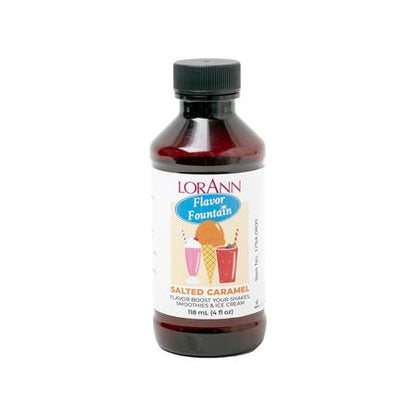 Arôme Caramel Salé - 4 oz. - 32 oz. - Arômes pour Crèmes Glacées et Boissons - LorAnn Oils - Distribution Canadienne - Livraison Gratuite au Canada pour les Commandes de Plus de 199 CAD