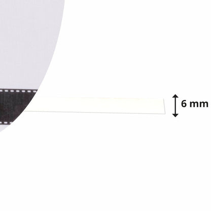 Ruban de satin Vaessen Creative 6mmx10m Blanc