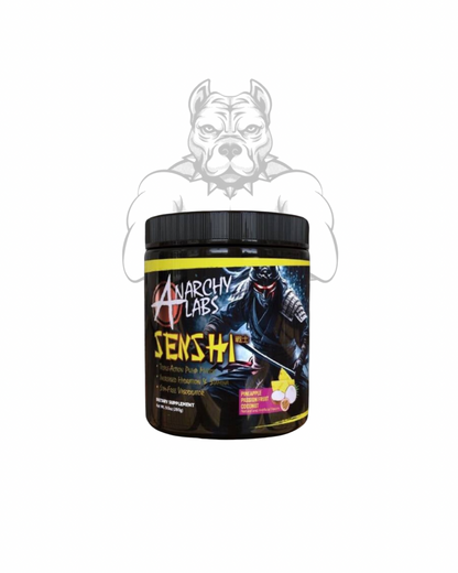 Anarchy Labs SENSHI Pré-Entraînement sans stimulant pour la congestion musculaire