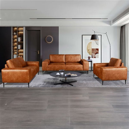 Freeman Sofa in Rustic Light Brown