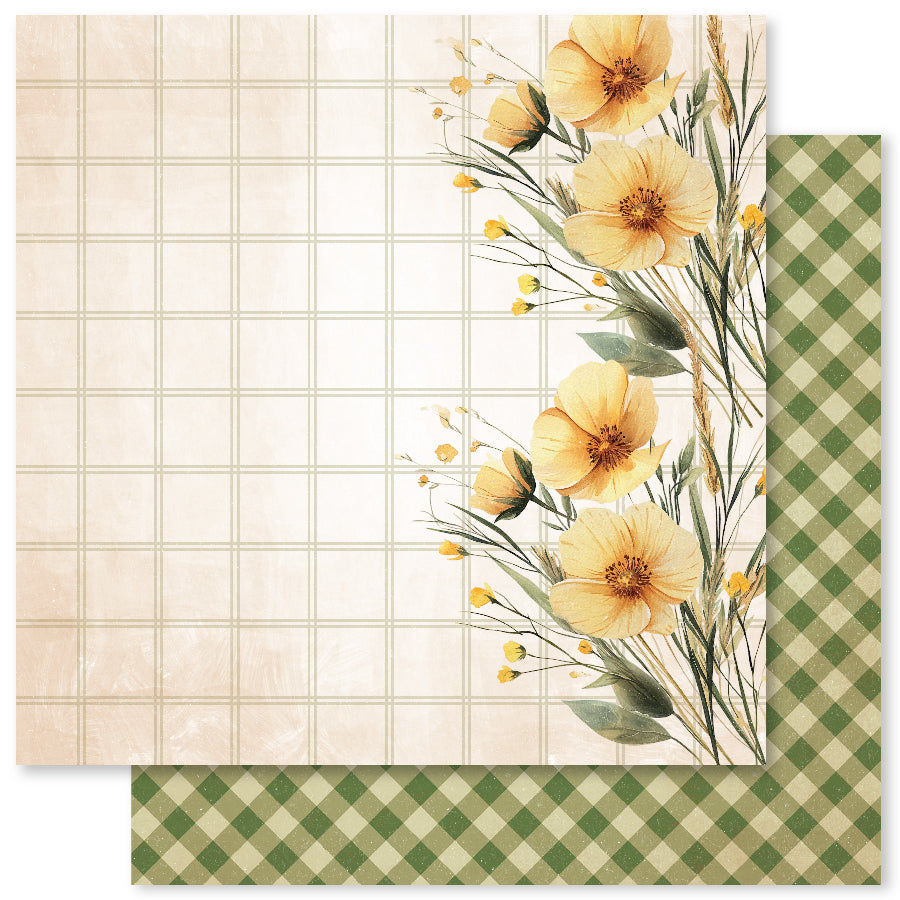 Collection de papiers « Bees & Butterflies Basics » 12x12 33561