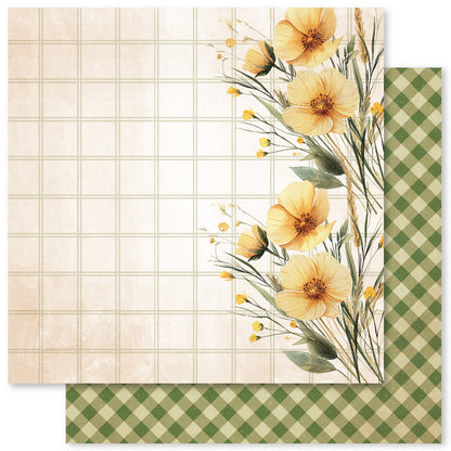 Collection de papier 15x15 cm « L'essentiel des abeilles et papillons » 33582