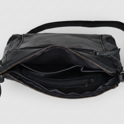 MET Crossbody Organizer Leather Bag