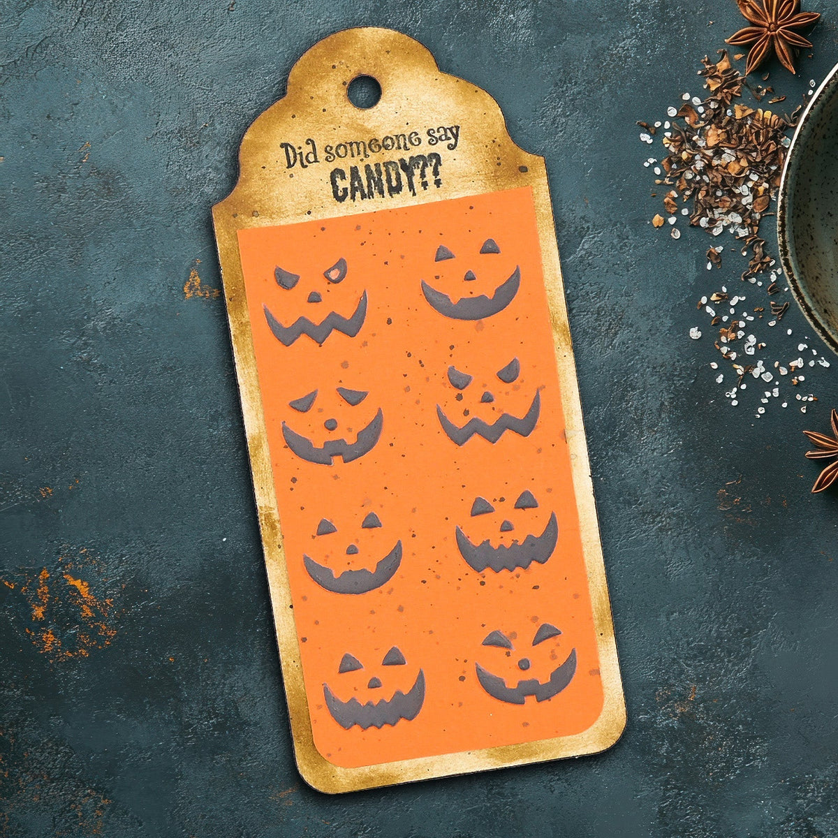 Vaessen Creative • Clear Stamps Trick or Treat 9pcs