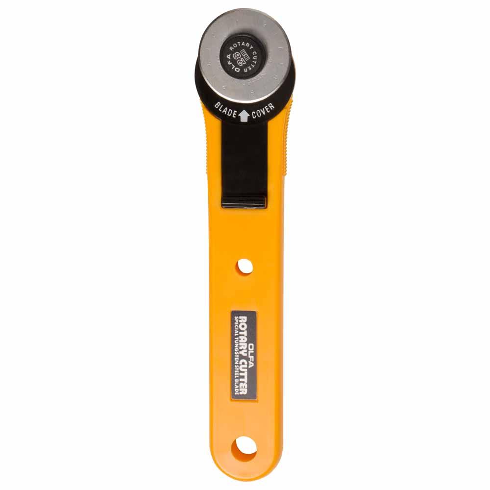Coupe-cercle rotatif Olfa à manche droit 28 mm