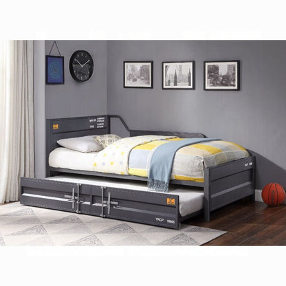 Kamotsu Daybed w/Trundle - Gunmetal Grey