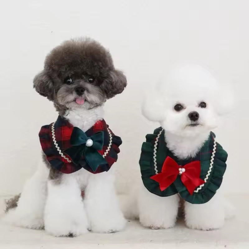 Bandana de Noël pour animaux de compagnie – Accessoire de fête pour animaux