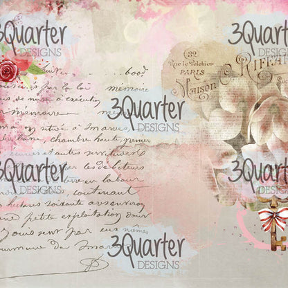 3Quarter Designs - Bloc de Papiers 20x20 cm - Always Yours
