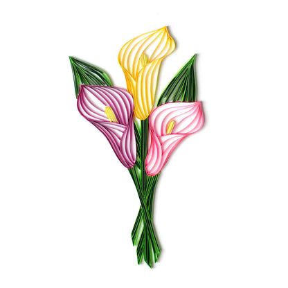 Kit de gabarits de quilling Calla Lily