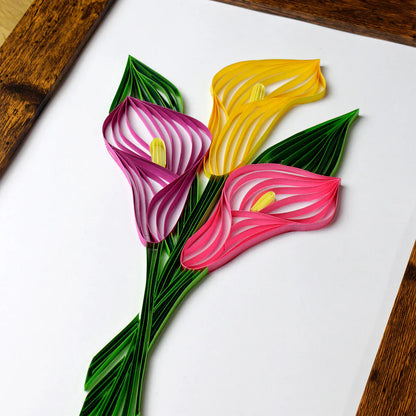 Kit de gabarits de quilling Calla Lily