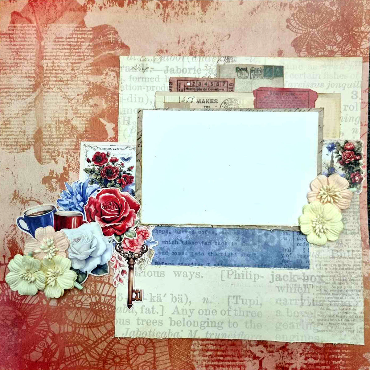 Collection de scrapbooking 3Quarter Designs Love You 30x30 cm