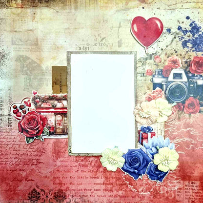 Collection de scrapbooking 3Quarter Designs Love You 30x30 cm