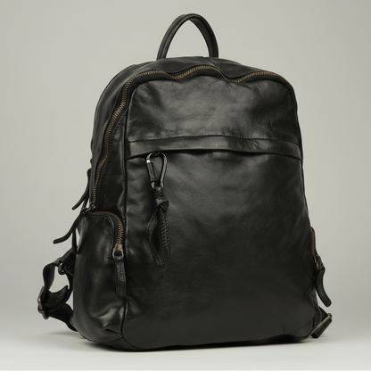 MET Premium Leather Backpack. Urban Rucksack