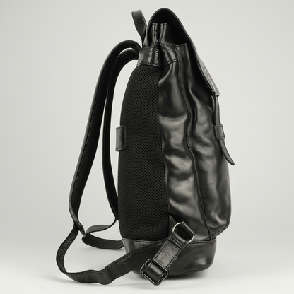 MET Premium Leather Backpack. Urban Rucksack