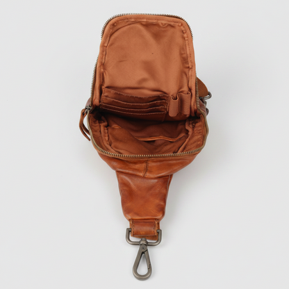 MET Off The Shoulder Leather Chest Bag Backpack