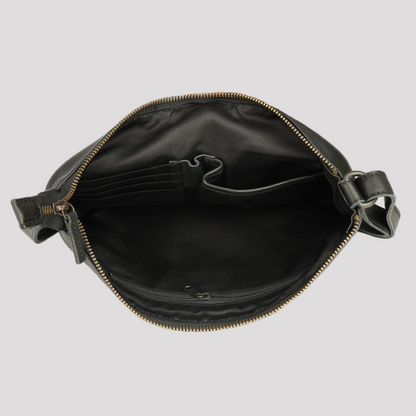 MET Premium Leather Crossbody Bag. Sleek Urban Organiser