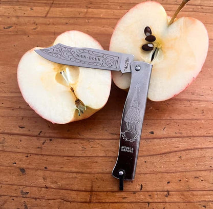 Douk-Douk Utility Pocket Knife 160mm, Stainless Steel Blade, Chromed Handle